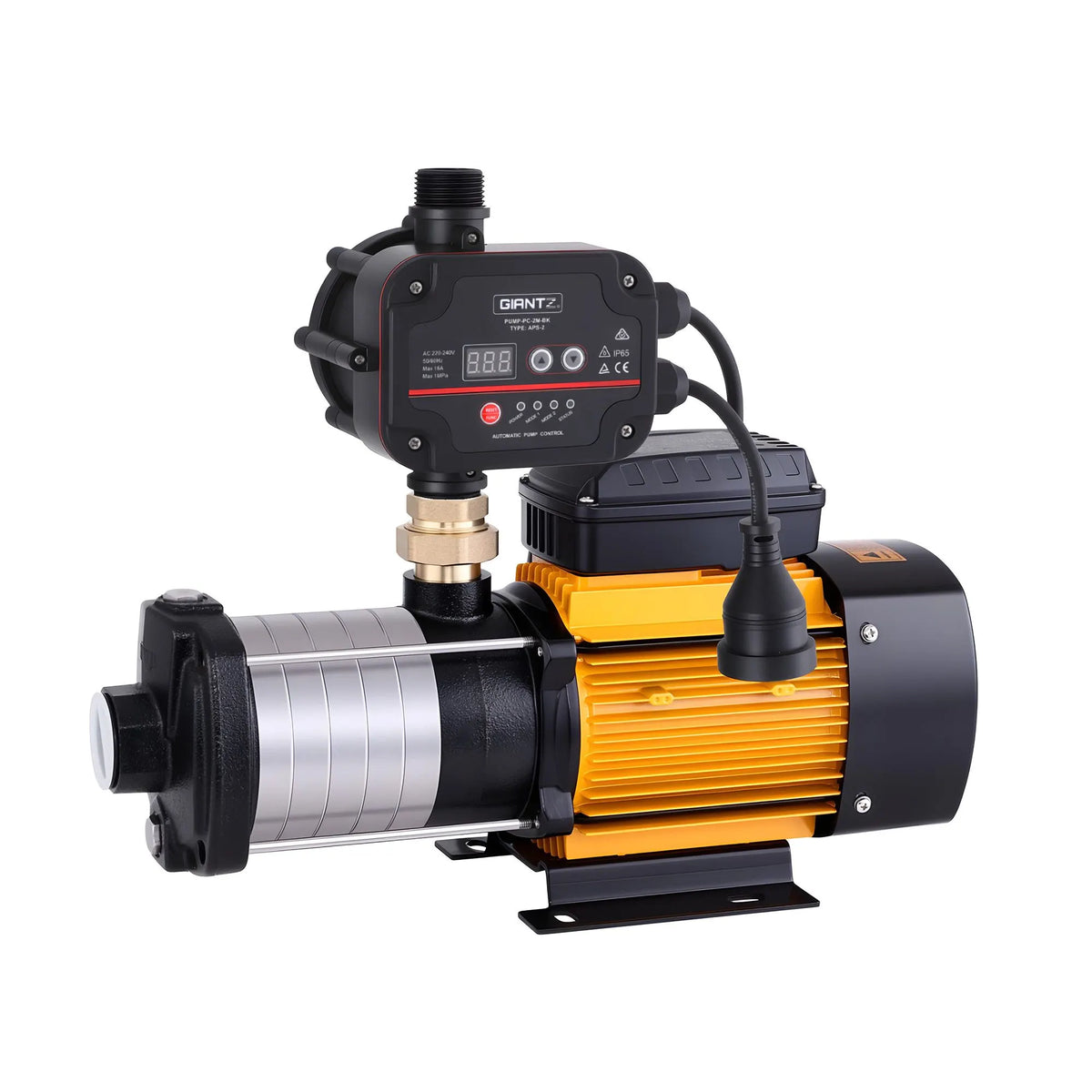 Giantz 6-Stage Water Pump Auto Controller Farm Irrigation Stainless Max. 2500W - Image 2