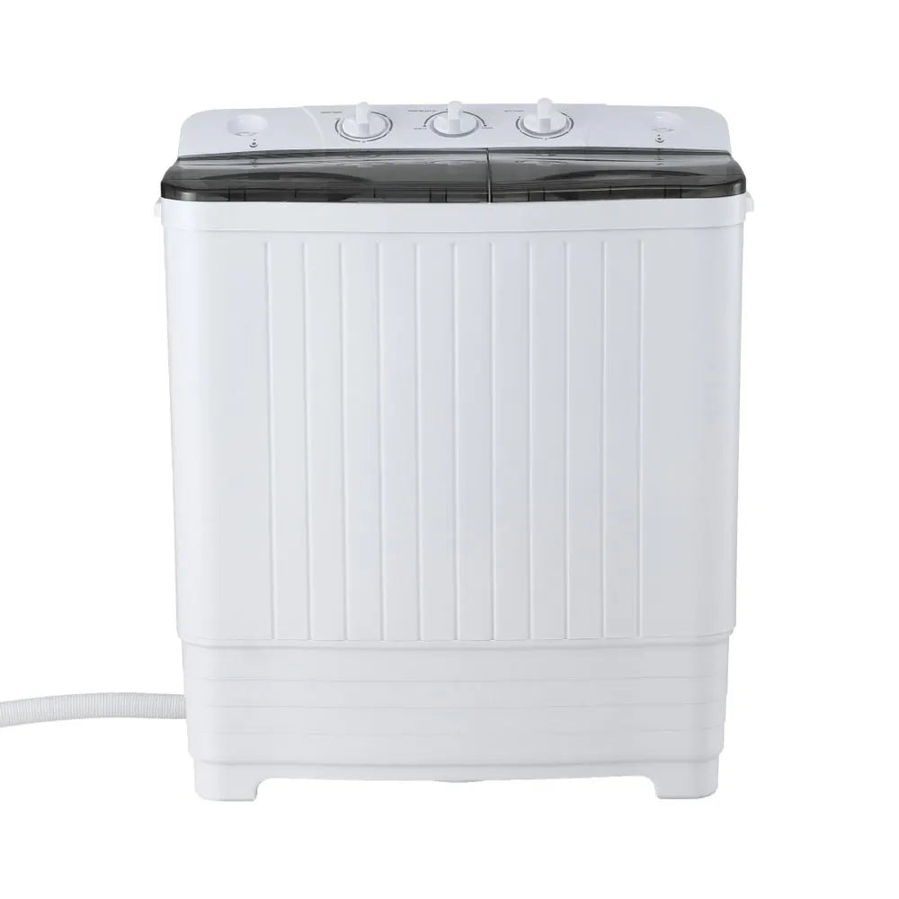 Devanti Portable Washing Machine Twin Tub 4.5kg Washer 3.5kg Spin Caravan - Image 4