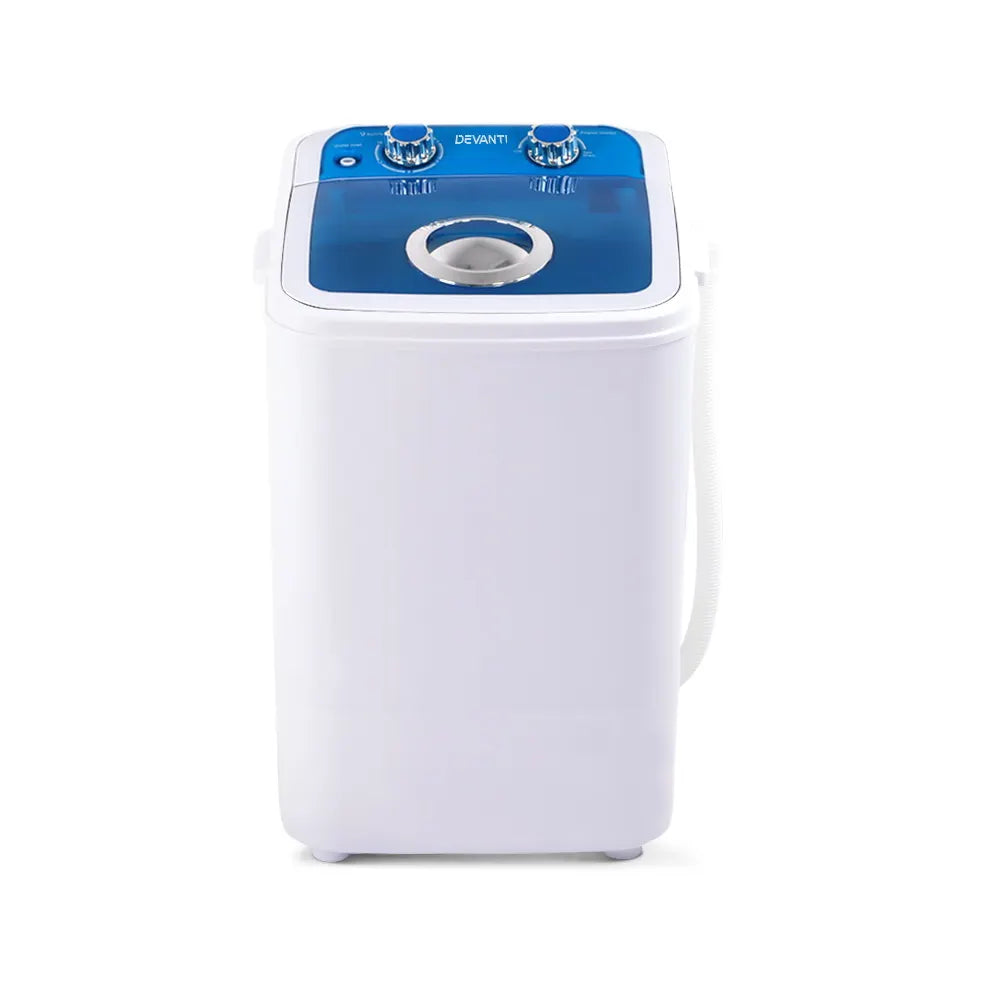 Devanti Portable Washing Machine 4.6KG Blue - Image 4