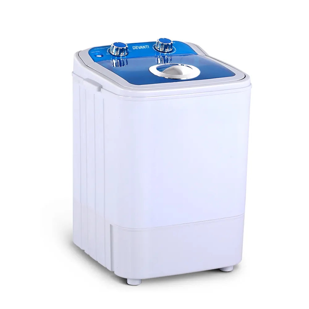 Devanti Portable Washing Machine 4.6KG Blue - Image 5