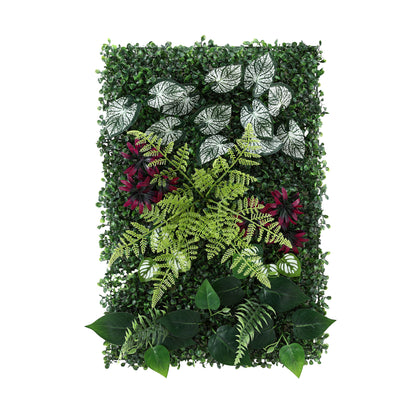 Gardeon 4PCS Artificial Plant Wall Panels 40X60CM Boxwood Panel Flower Backdrop Backyard Green Decor - Image 8