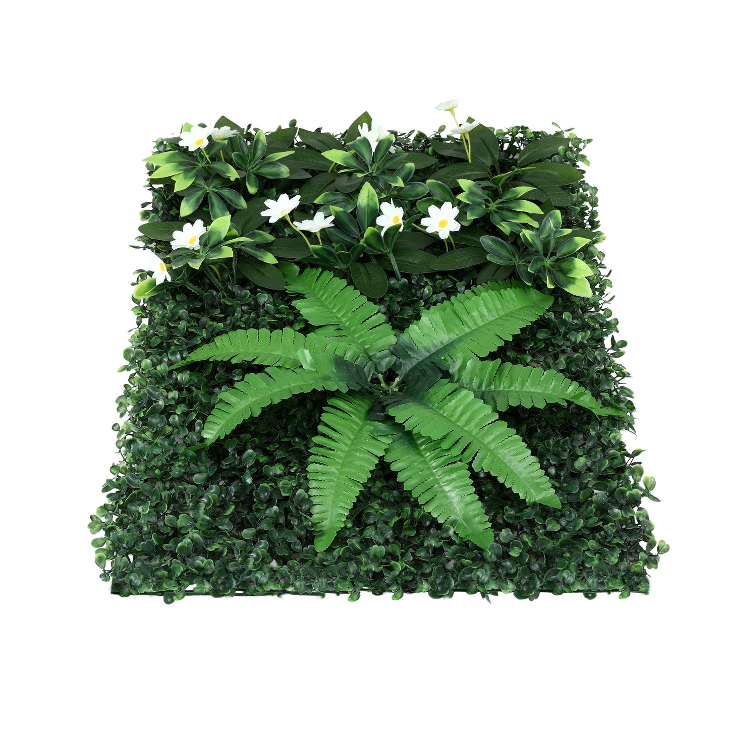 Gardeon 4PCS Artificial Plant Wall Panels 40X60CM Boxwood Panel Leaf Backdrop Backyard Green Decor - Image 3