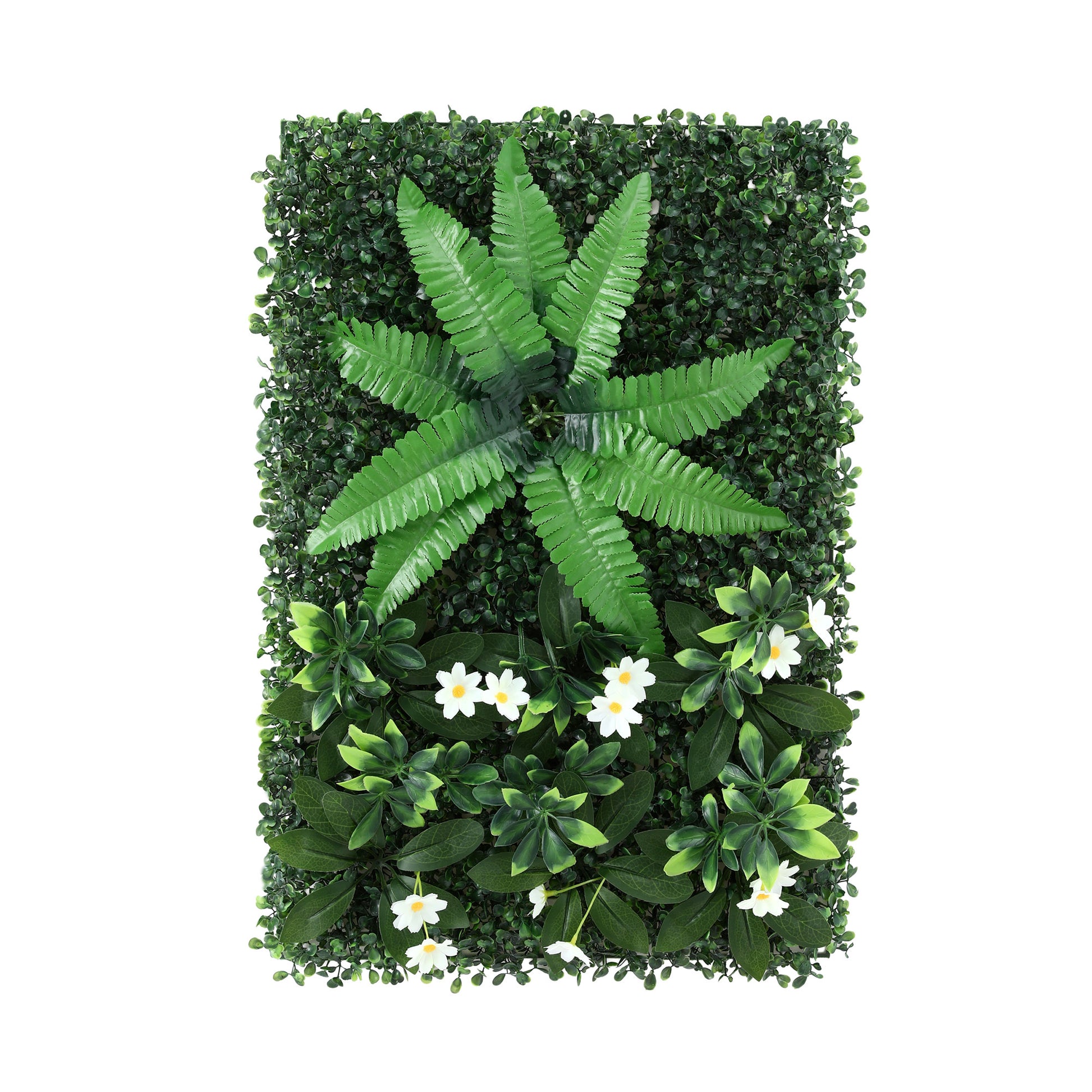 Gardeon 4PCS Artificial Plant Wall Panels 40X60CM Boxwood Panel Leaf Backdrop Backyard Green Decor - Image 8