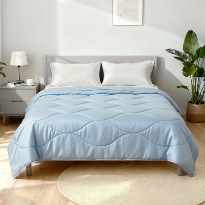 Giselle Tencel Quilt 200GSM Summer Quilts Comforter Doona Light Weight Soft Throw Blanket Double - Image 7