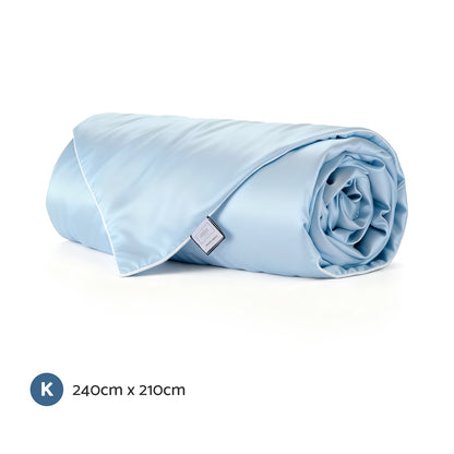 Giselle Tencel Quilt 200GSM Summer Quilts Comforter Doona Light Weight Soft Throw Blanket King - Image 2