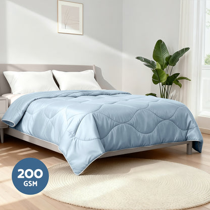 Giselle Tencel Quilt 200GSM Summer Quilts Comforter Doona Light Weight Soft Throw Blanket Queen - Image 5