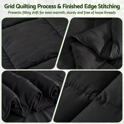 Giselle 200GSM Bamboo Microfibre King Quilt Lightweight All Season Doona Duvet - Image 6