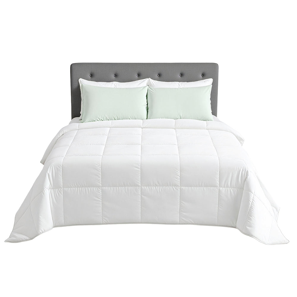 Giselle Bedding 200GSM Bamboo Quilt Summer Quilts All Season Doona Duvet Lightweight Super King - Image 4