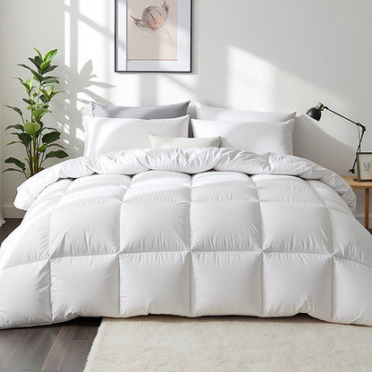 Giselle Bedding 700GSM Duck Down Feather Quilt Duvet Doona Winter Blanket Single - Image 7