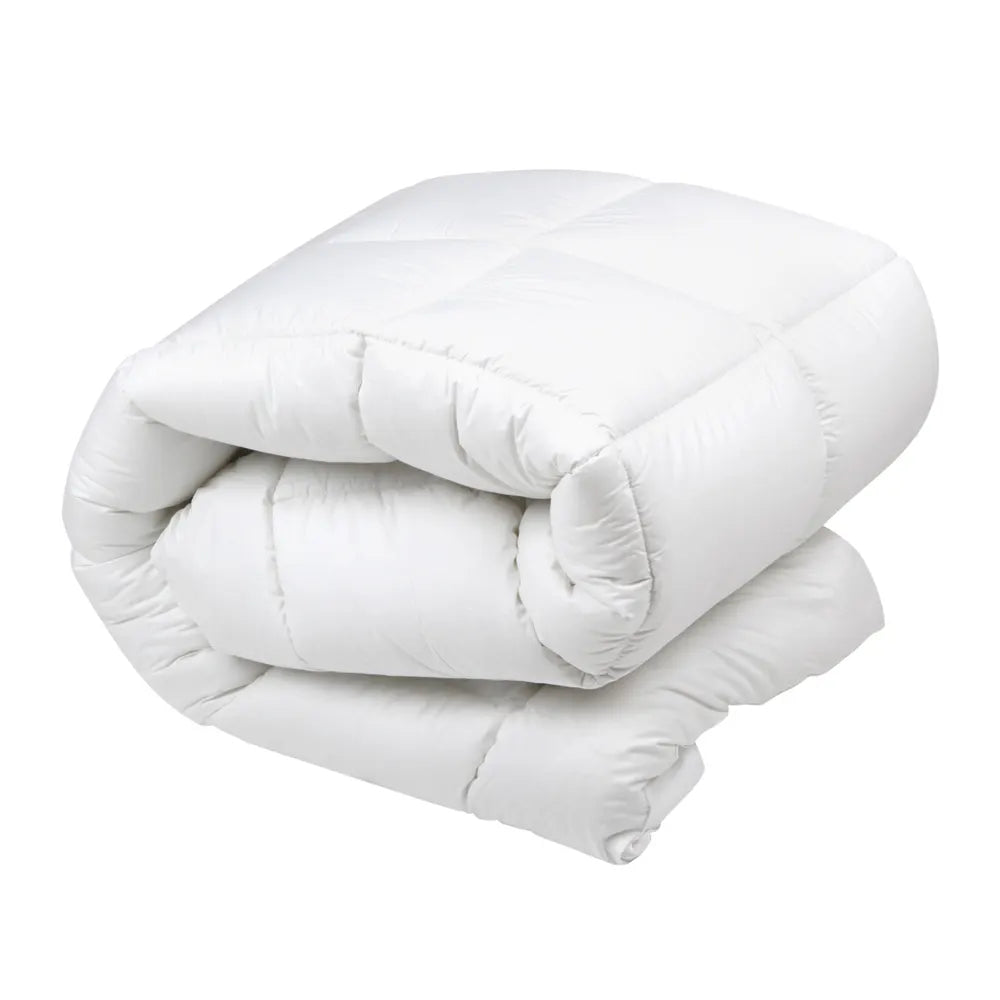 Giselle Bedding 500GSM Duck Down Feather Quilt King - Image 7