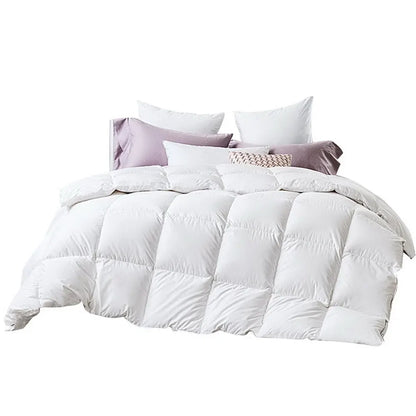 Giselle Bedding 500GSM Duck Down Feather Quilt Queen - Image 8