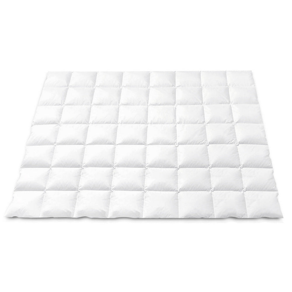 Giselle Bedding 800GSM Goose Down Feather Quilt Winter Blanket Duvet Comforter Double