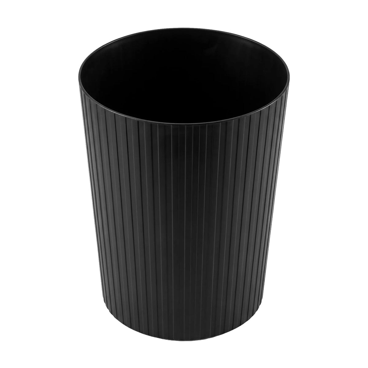 Cefito 8L Open Top Rubbish Bins Waste Bin Trash Can Storage Dustbin Black - Image 4