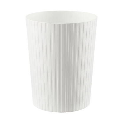 Cefito 8L Open Top Rubbish Bins Waste Bin Trash Can Storage Dustbin White - Image 2
