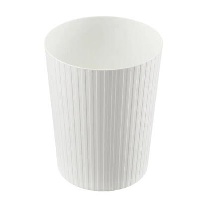 Cefito 8L Open Top Rubbish Bins Waste Bin Trash Can Storage Dustbin White - Image 4