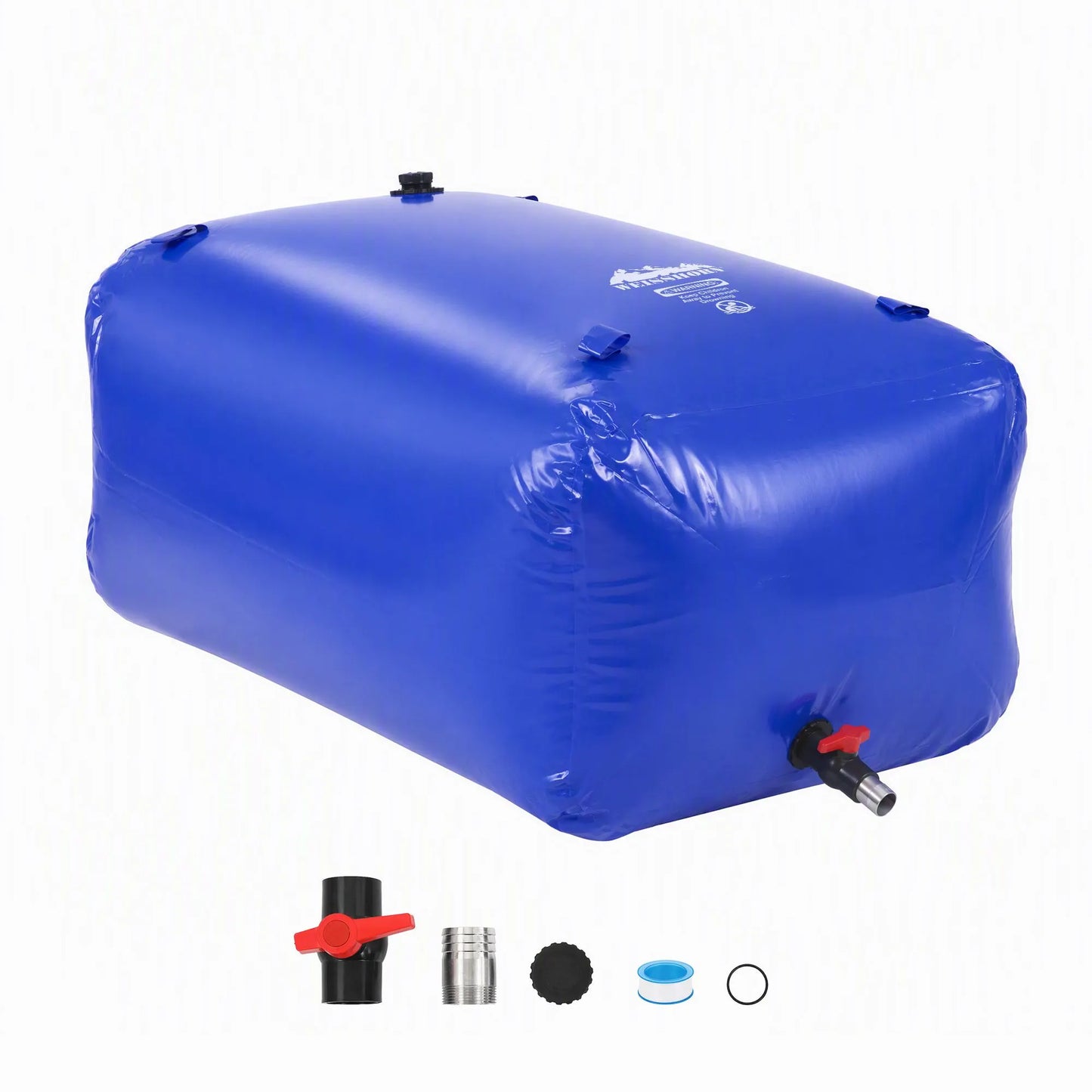 Weisshorn 1000L Water Bladder Bag Portable Large Storage Tank Container Camping Outdoor - Image 2