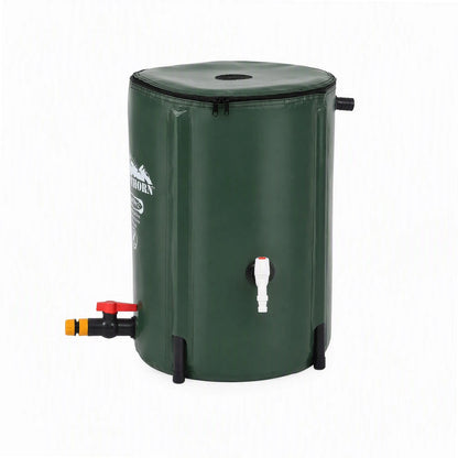 Weisshorn 50L/11gal Collapsible Rain Barrel PVC Water Tank Collection Storage for Garden Irrigation - Image 4