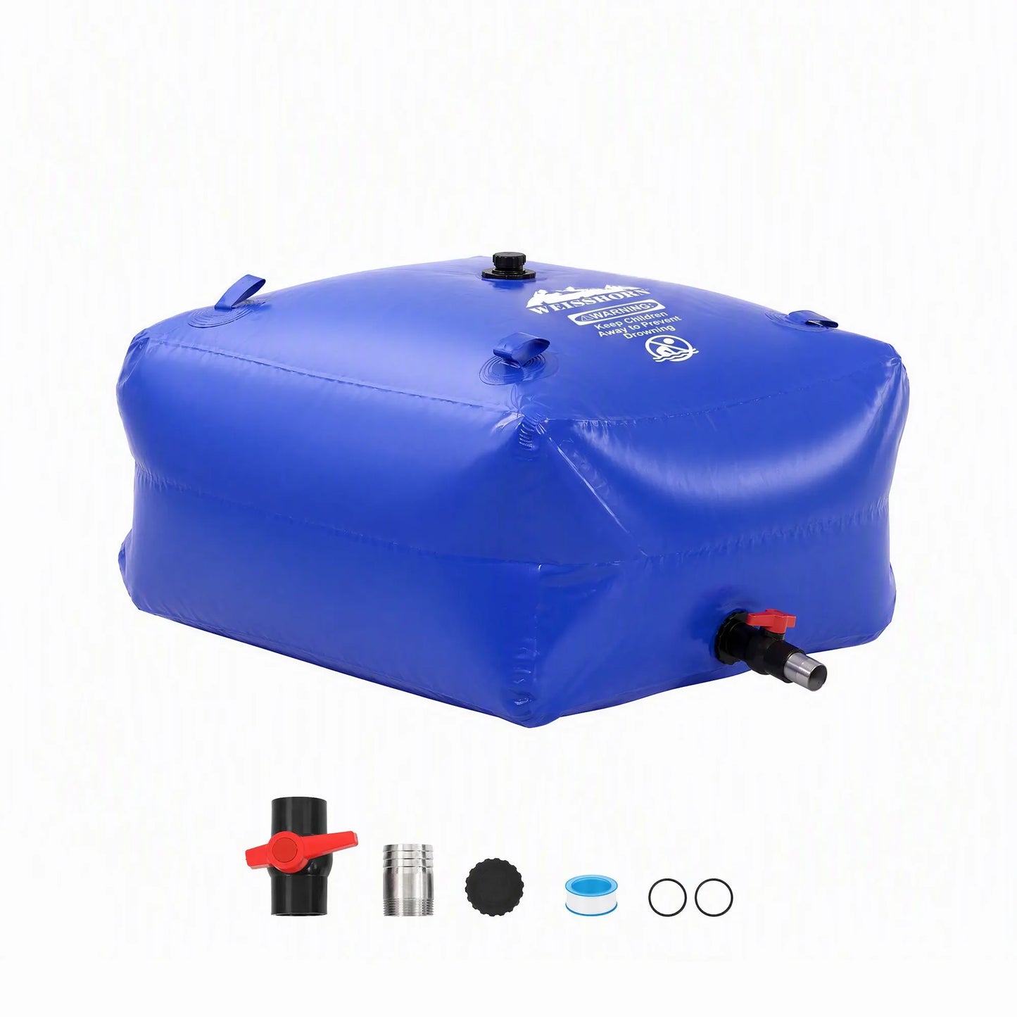 Weisshorn 540L Water Bladder Bag Portable Large Storage Tank Container Camping Outdoor - Image 2