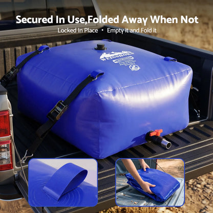 Weisshorn 540L Water Bladder Bag Portable Large Storage Tank Container Camping Outdoor - Image 7