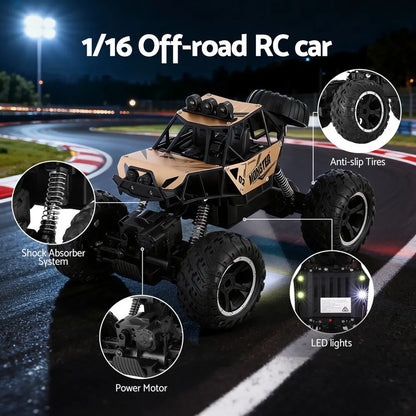 Keezi Kids Remote Control Car 5KM/H Off-Road Truck Electric Vehicle Outdoor Toys - Image 4