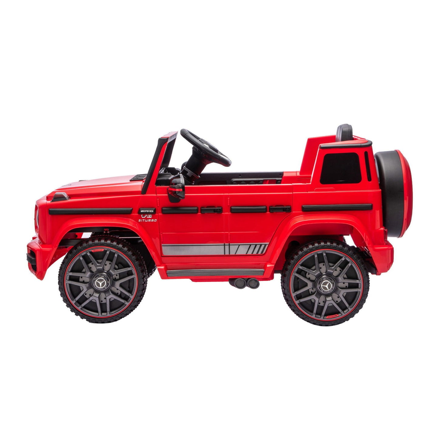 Kids Electric Ride On Car G63 Toy Cars Remote Control Red - Image 3