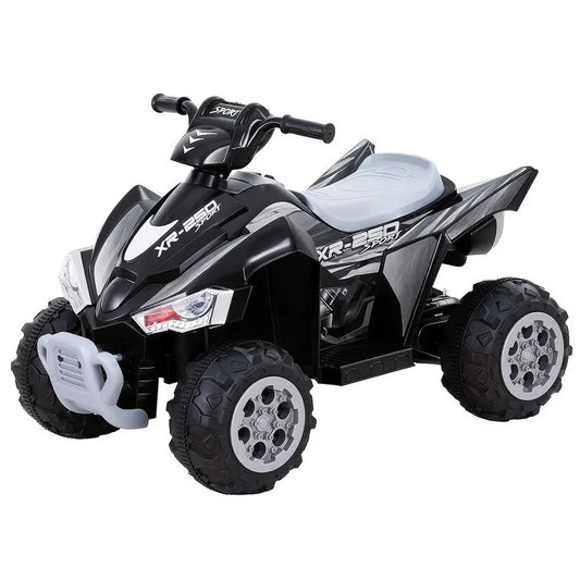 Rigo Kids Ride On Car ATV Quad Motorbike Electric Outdoor Toys 12V Black - Image 6
