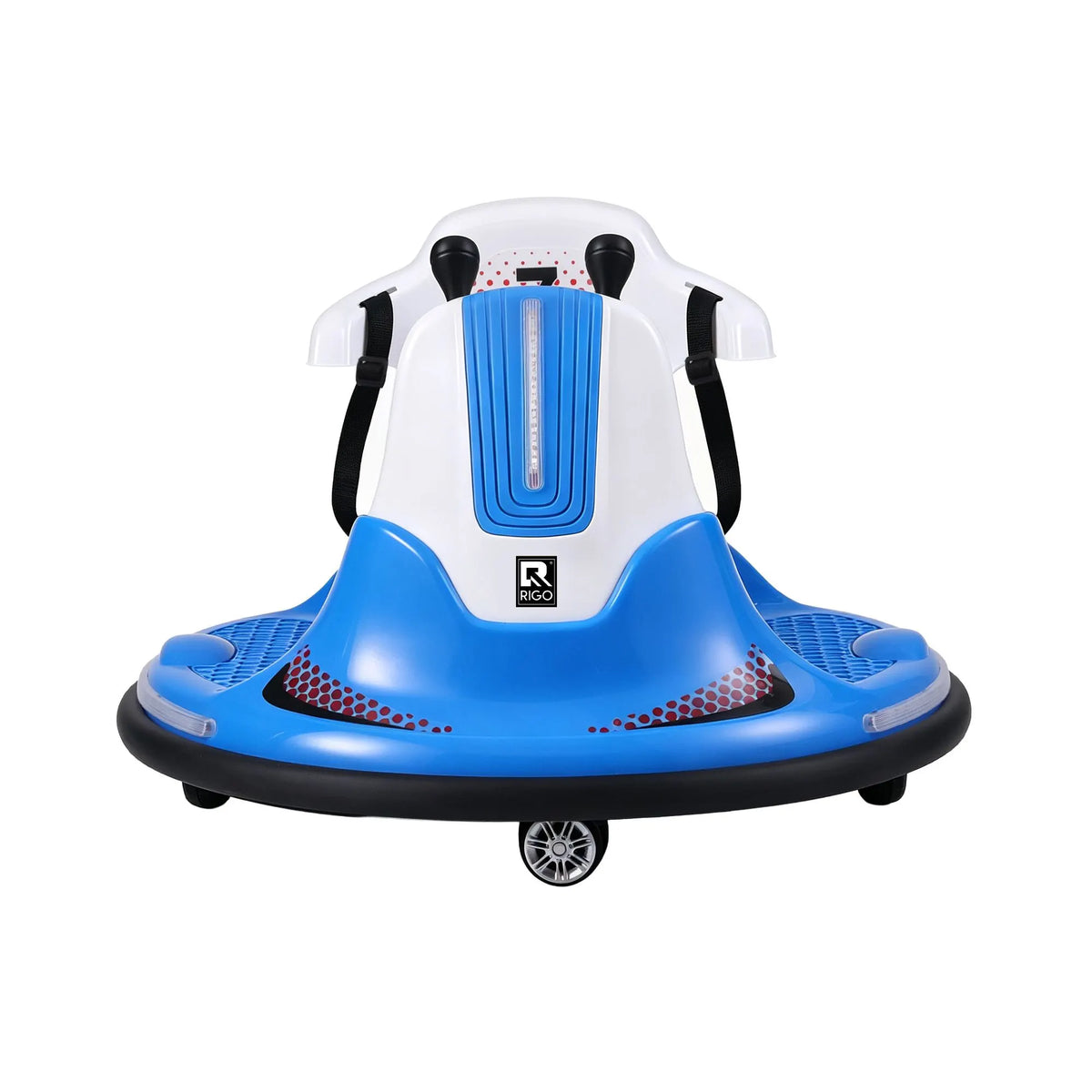 Rigo Ride on Cars Kids Bumper 12V Ride on Toy Toddler Remote Control Blue - Image 3