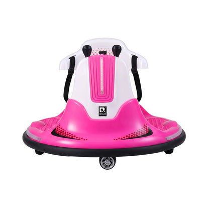 Rigo Ride on Cars Kids Bumper 12V Ride on Toy Toddler Remote Control Pink - Image 3