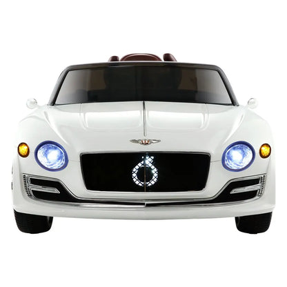 Kids Electric Ride On Car Bentley Licensed EXP12 Toy Cars Remote 12V White - Image 3