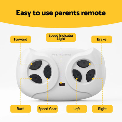 Ride On Car Licensed Audi RS3 Car for Kids 12V Remote Control White - Image 8
