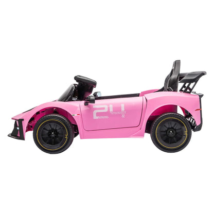 Ride On Car Maserati Licensed MCXtrema Car for Kids 12V Remote Control Pink - Image 3