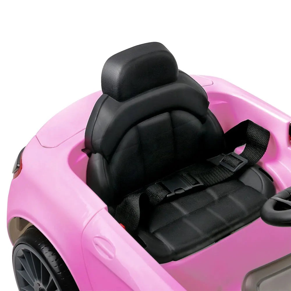 Rigo Kids Electric Ride On Car Toys Cars Headlight Music Remote Control 12V Pink - Image 7