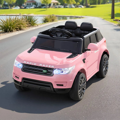 Rigo Ride On Car Kids Electric Ride On Cars SUV Remote 12V Pink - Image 8