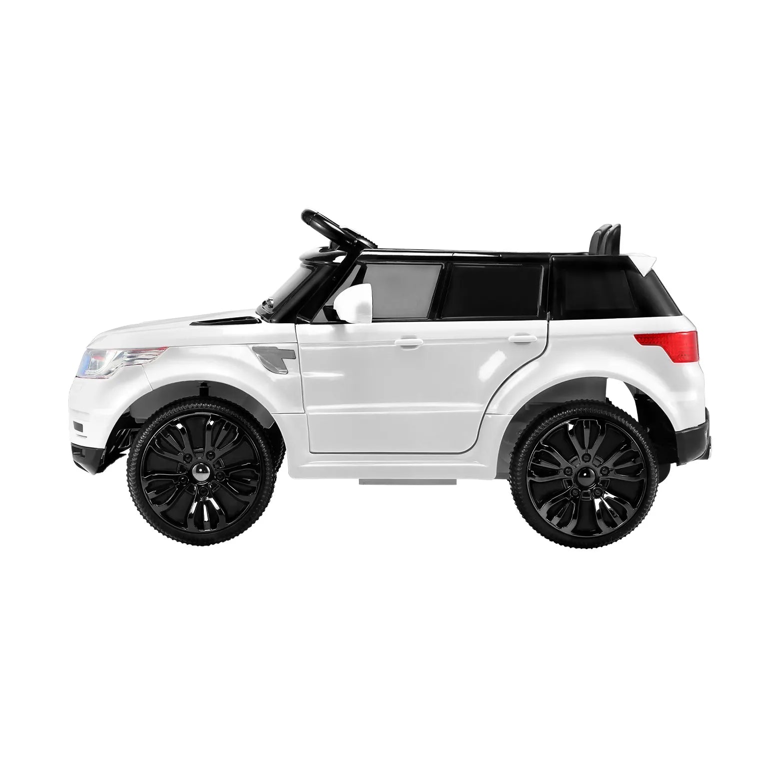 Rigo Kids Electric Ride On Car SUV Range Rover-inspired Cars Remote 12V White - Image 3