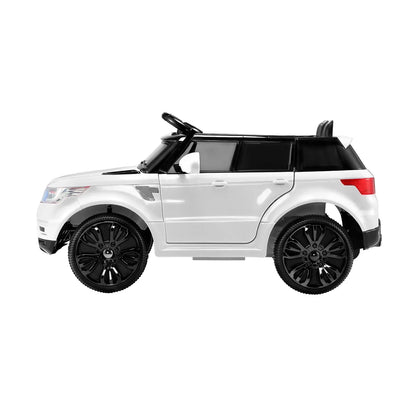 Rigo Kids Electric Ride On Car SUV Range Rover-inspired Cars Remote 12V White - Image 3