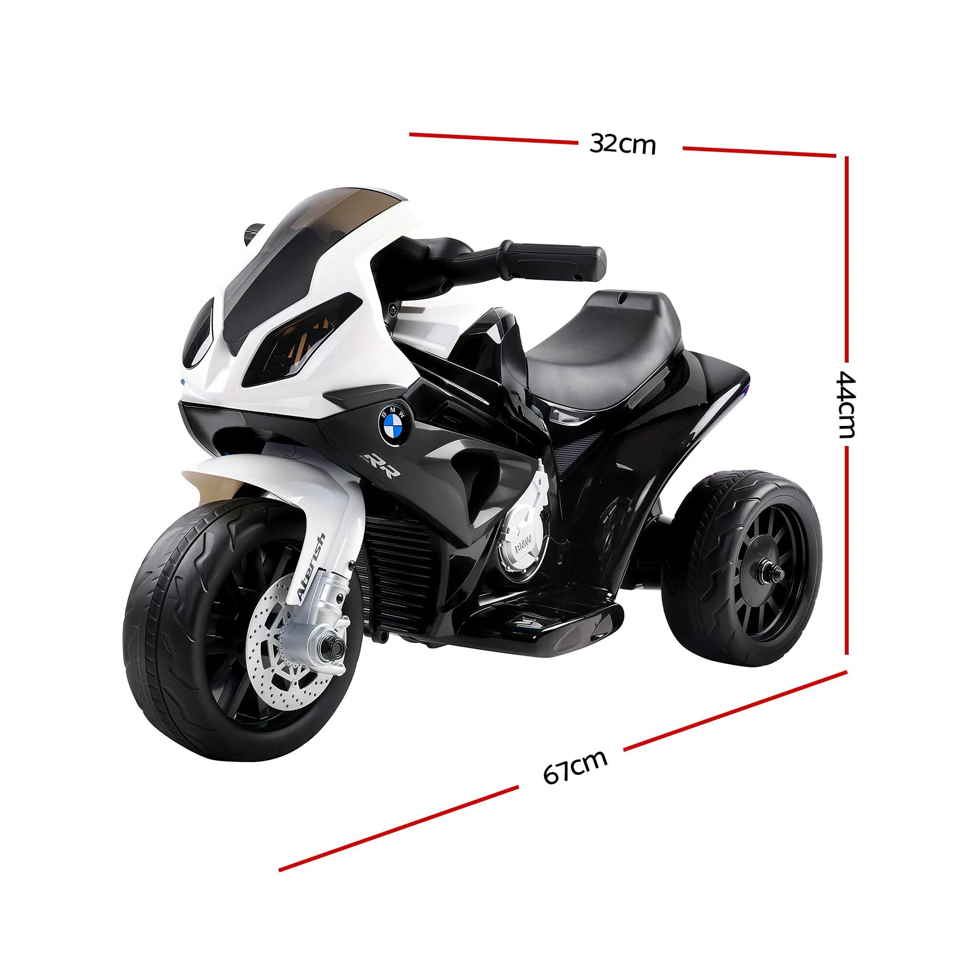 Kids Ride On Car Electric Ride On Cars Motorcycle Motorbike BMW Licensed S1000RR Black - Image 2