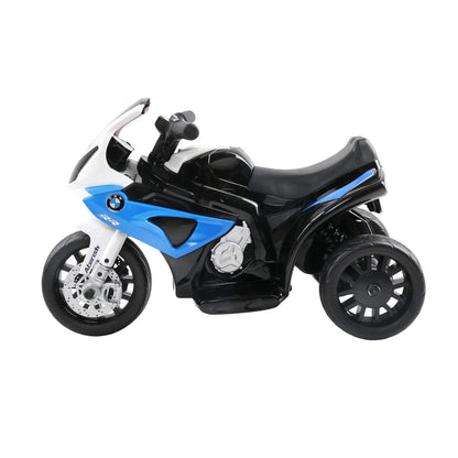 Kids Electric Ride On Car Police Motorcycle Motorbike BMW Licensed S1000RR Blue - Image 3