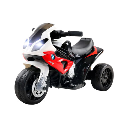 Kids Electric Ride On Car Police Motorcycle Motorbike BMW Licensed S1000RR Red