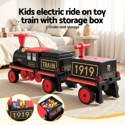 Rigo Kids Ride on Car Train 12V Electric Toy 2 Seater 136cm - Image 6