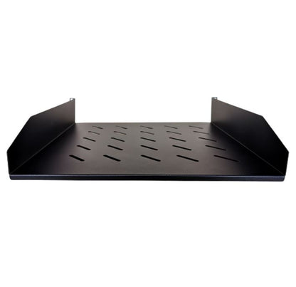 LDR Cantilever 2U 300mm Deep Shelf Recommended for 19' 600mm Deep Cabinet - Black Metal Contructi... - Image 3