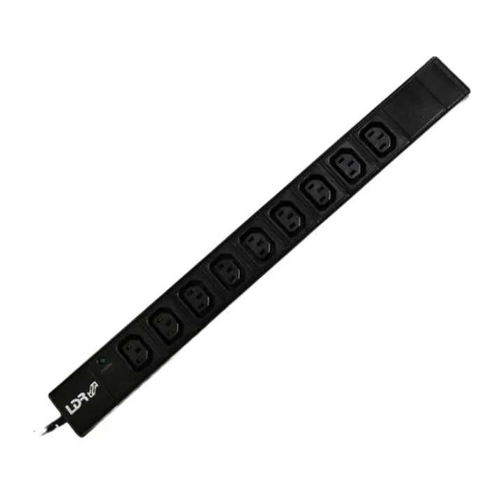 LDR 9‑Port 10A IEC C13 Power Distribution Unit(PDU),AU Approved,1U Vertical Mount,Aluminum Materi...
