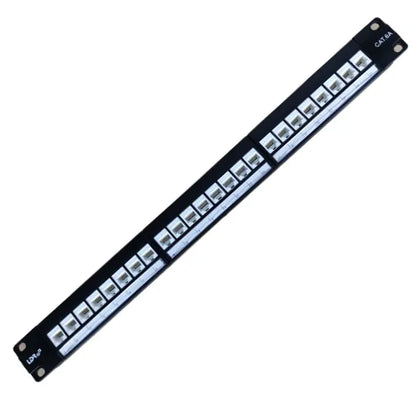 LDR 24 Port Cat6A UTP Patch Panel Rack Mount - 1U - Data Racks  Accessories