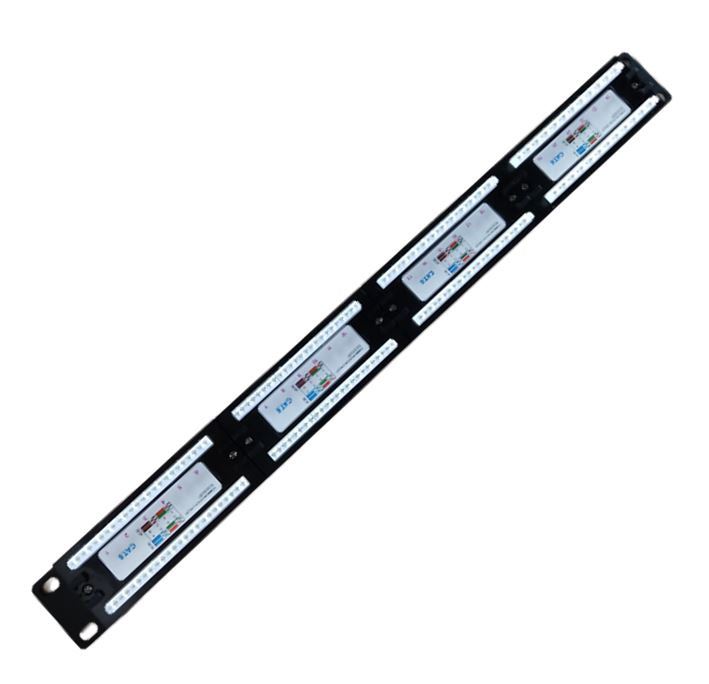 LDR 24 Port Cat6/5e Patch Panel Rack Mount - 1U - Data Racks  Accessories - Image 2