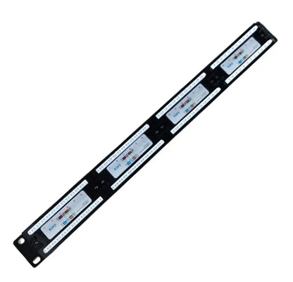 LDR 24 Port Cat6/5e Patch Panel Rack Mount - 1U - Data Racks  Accessories - Image 2