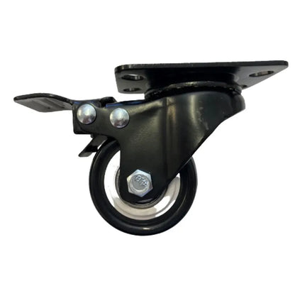 LDR 2' PP Rack Caster Wheels 2x With Brakes  2x Without Brakes - Pack of 4 Wheels Total - Data Ra... - Image 2