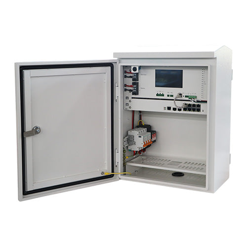 LDR Outdoor Smart Solar Box,IP55,Touch Screen,Waterproof Cabniet,Solar Power Input( <100VD), 2 Po...