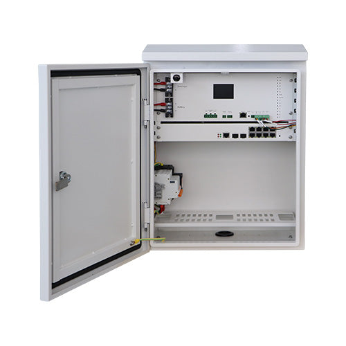 LDR Outdoor Smart Solar Box, IP55,*2.4 inch Screen*,Waterproof,Solar Power Input( <100VD),2 PoE P... - Image 3