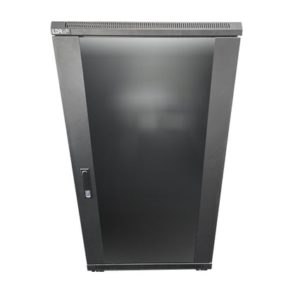 LDR Assembled 22U Server Rack Cabinet (L600mm x W1000mm x H1070mm), Glass Door,1x 8-Port PDU, 1x... - Image 2