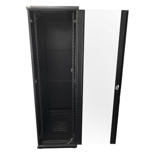LDR Assembled 42U Server Rack Cabinet (600mm x 1000mm) Glass Door, 1x 8-Port PDU, 1x 4-Way Fan, 2... - Image 2
