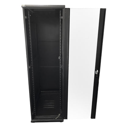 LDR Assembled 42U Server Rack Cabinet (600mm x 1000mm) Glass Door, 1x 8-Port PDU, 1x 4-Way Fan, 2... - Image 2